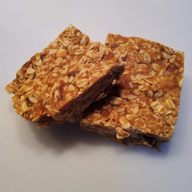 Peanut butter granola bars - a really easy corn lite snack.